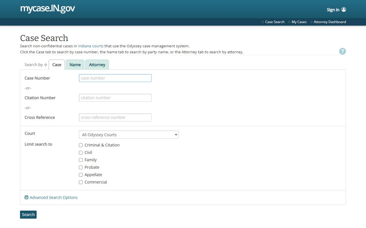 Owen County court records after arrest MyCase search portal